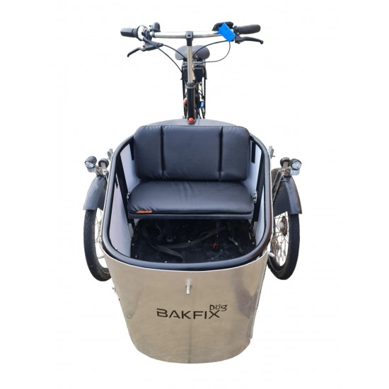 Nihola bakfiets kussenset model Evi kleur zwart