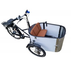 Nihola bakfiets kussenset model Evi kleur cognac
