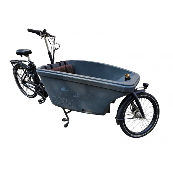 Dolly Bakfiets kussenset, model Capi, kleur bruin, 3 cm dikke skyleer bakfiets kussens