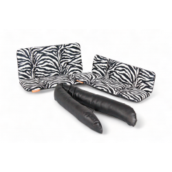 Babboe Big Bakfiets kussenset model Evi kleur zebra