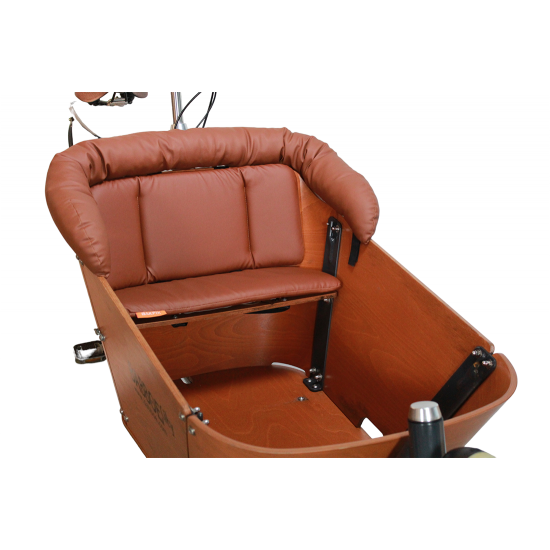 Babboe City kussenset model Capi  kleur cognac