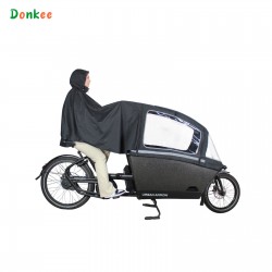 Donkee poncho geschikt voor Urban Arrow bakfiets plus regentent