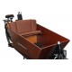Bakfiets kussenset geschikt voor Bakfiets.nl Cargo Bike Capi cognac