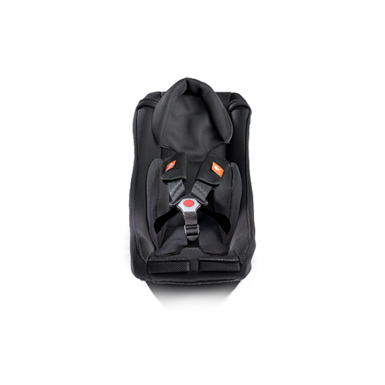 Melia bakfiets babyschaal comfort Plus 2-9 maanden 5 punts bevestiging zwart