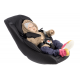 Melia bakfiets babyschaal comfort Plus 2-9 maanden 5 punts bevestiging zwart