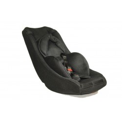 Melia bakfiets babyschaal comfort Plus 2-9 maanden 5 punts bevestiging zwart