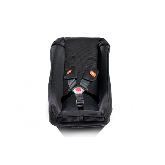 Melia bakfiets babyschaal comfort 2-9 maanden 5 punts bevestiging zwart