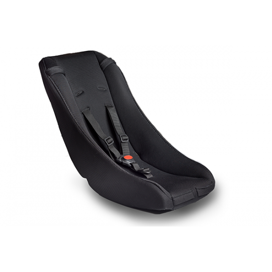 Melia bakfiets babyschaal comfort 2-9 maanden 5 punts bevestiging zwart