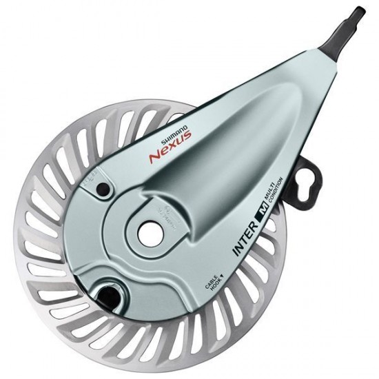 Shimano bakfiets Cargo bike Rollerbrake Nexus Br-c3010 Voor Roller brake voorrem Zilver
