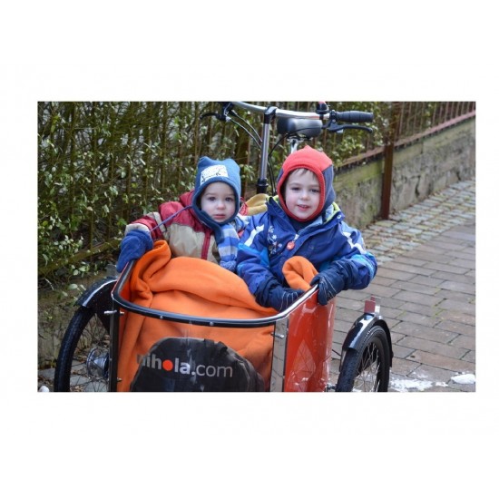 Nihola Family E-bakfiets, geschikt voor 2 kinderen