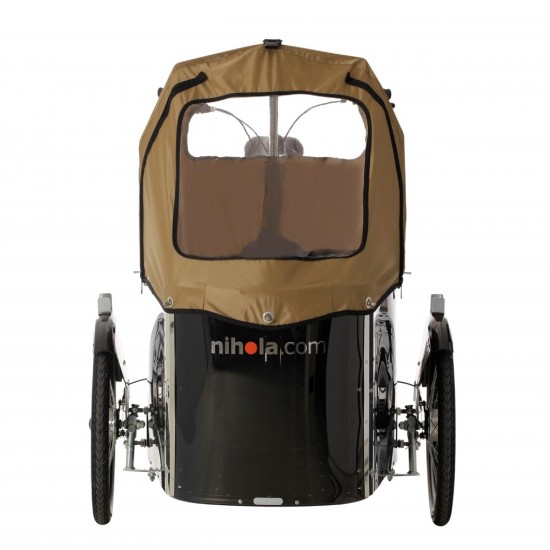 Nihola Family E-bakfiets, geschikt voor 2 kinderen